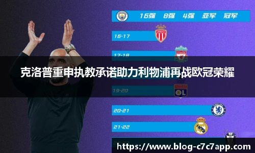 克洛普重申执教承诺助力利物浦再战欧冠荣耀